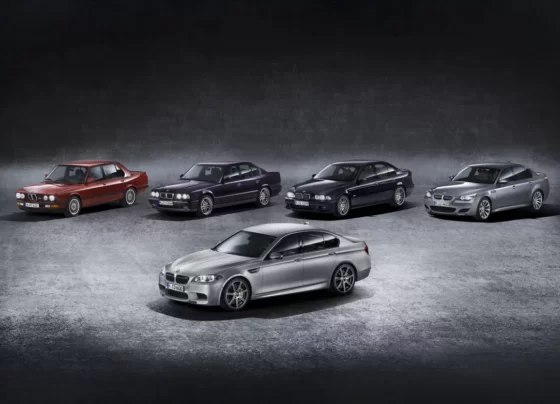 BMW M5 lineup