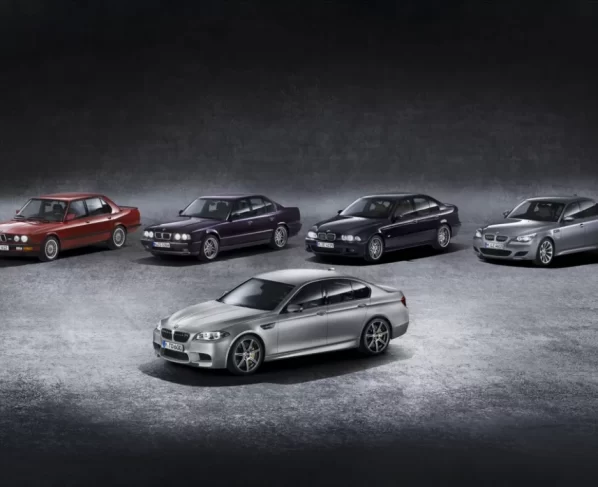 BMW M5 lineup